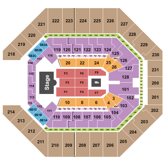 Frost Bank Center J. Cole Seating Chart